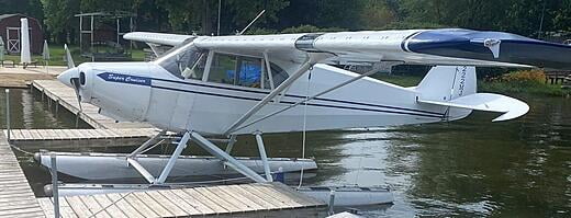 Piper PA-12 Super Cruiser Seaplane